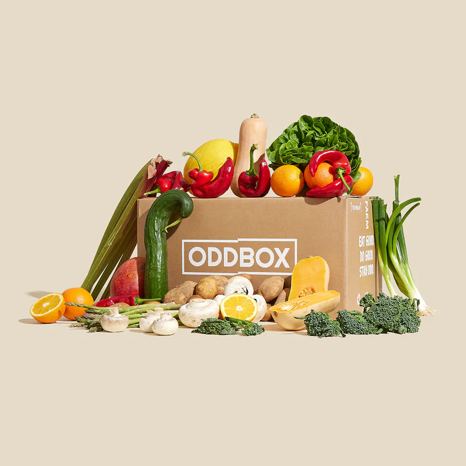 Boîte moyenne de fruits et légumes Oddbox